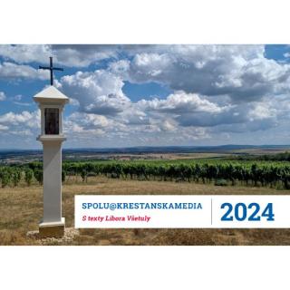 Kalendář 2024 s Radiem PROGLAS a texty Libora Všetuly (Stolní kalendář)