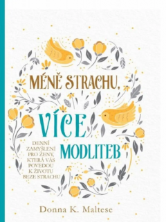 Méně strachu, více modliteb (Denní zamyšlení pro ženy, která vás povedou k životu beze strachu)