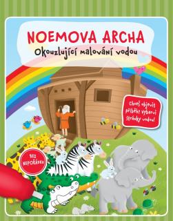 Noemova Archa – Okouzlující malování vodou (Tématické omalovánky a plnící vodní štětec)