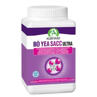 BO YEA SACC ULTRA  Prebiotika a probiotika - stabilizuje střevní flóru, zlepšuje trávení, posiluje imunitu Velikost balení: 1,2 kg