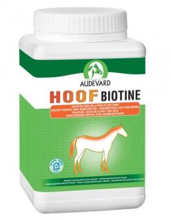 HOOF BIOTINE  Pro zdravá kopty, srst a hřívu Velikost balení: 1 kg
