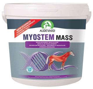 MYOSTEM MASS  Nabírání svalové hmoty, rozvoj svalů a jejich výživa Velikost balení: 6 kg