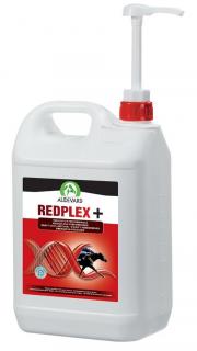 REDPLEX PLUS  Pro zvýšení výkonu koně před a během závodu, zlepšuje okysličení krve Velikost balení: 5 l