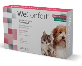 WeConfort 30 kapslí  Podpora zdraví a pohody vašeho mazlíčka