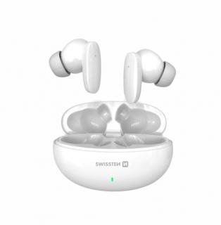SWISSTEN Bluetooth TWS sluchátka SONIC Barva: Bílá