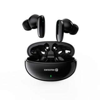 SWISSTEN Bluetooth TWS sluchátka SONIC Barva: Černá