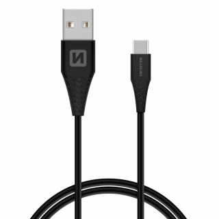 SWISSTEN Datový kabel TPU USB/USB-C SuperCharge 5 A, 1,5 m Barva: Černá