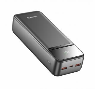 SWISSTEN Powerbanka Power Line II 30 000 mAh, černá