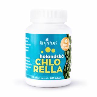 Holandská chlorella 400 tablet