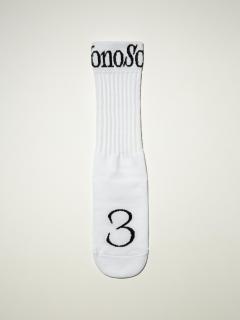 Monosoke ponožka 3 Barva: Bílá, Velikost: L EU 43-46 / US 8.5-11.5