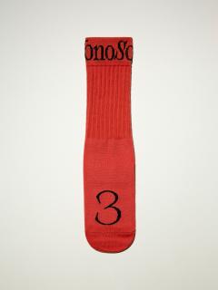 Monosoke ponožka 3 Barva: Červená, Velikost: L EU 43-46 / US 8.5-11.5