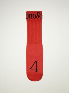 Monosoke ponožka 4 Barva: Červená, Velikost: L EU 43-46 / US 8.5-11.5