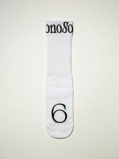 Monosoke ponožka 6 Barva: Bílá, Velikost: M EU 39-42 / US 6-8