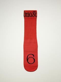 Monosoke ponožka 6 Barva: Červená, Velikost: L EU 43-46 / US 8.5-11.5