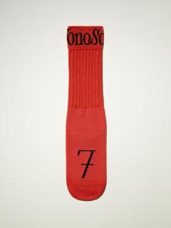 Monosoke ponožka 7 Barva: Červená, Velikost: L EU 43-46 / US 8.5-11.5