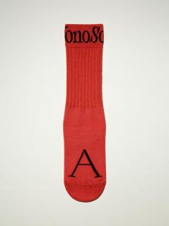 Monosoke ponožka A Barva: Červená, Velikost: L EU 43-46 / US 8.5-11.5