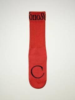 Monosoke ponožka C Barva: Červená, Velikost: L EU 43-46 / US 8.5-11.5