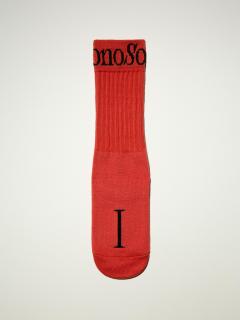 Monosoke ponožka I Barva: Červená, Velikost: L EU 43-46 / US 8.5-11.5