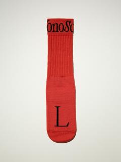 Monosoke ponožka L Barva: Červená, Velikost: L EU 43-46 / US 8.5-11.5