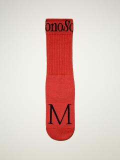 Monosoke ponožka M Barva: Červená, Velikost: L EU 43-46 / US 8.5-11.5