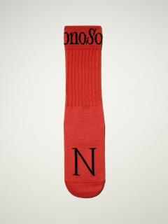 Monosoke ponožka N Barva: Červená, Velikost: L EU 43-46 / US 8.5-11.5