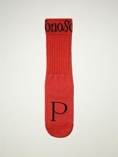 Monosoke ponožka P Barva: Červená, Velikost: L EU 43-46 / US 8.5-11.5