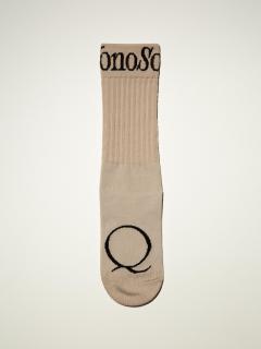 Monosoke ponožka Q Barva: Béžová, Velikost: L EU 43-46 / US 8.5-11.5