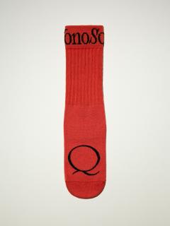 Monosoke ponožka Q Barva: Červená, Velikost: L EU 43-46 / US 8.5-11.5