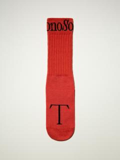 Monosoke ponožka T Barva: Červená, Velikost: L EU 43-46 / US 8.5-11.5