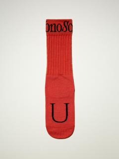 Monosoke ponožka U Barva: Červená, Velikost: L EU 43-46 / US 8.5-11.5