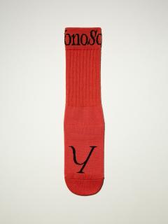 Monosoke ponožka Y Barva: Červená, Velikost: L EU 43-46 / US 8.5-11.5