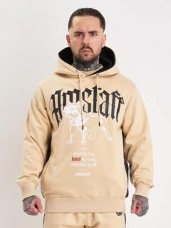 Amstaff Pánská Mikina Weldon Hoodie Beige