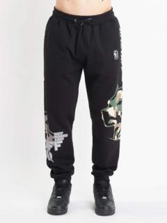 Amstaff pánské tepláky Corven Black/Camo