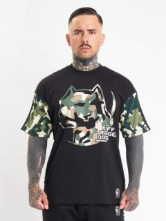 Amstaff pánské tričko Corven Black/Camo
