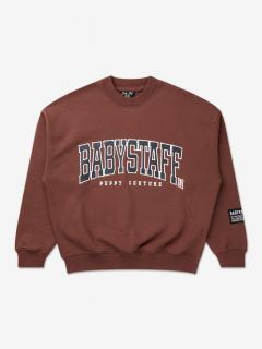 Babystaff Mikina College Oversize Sweater Brown