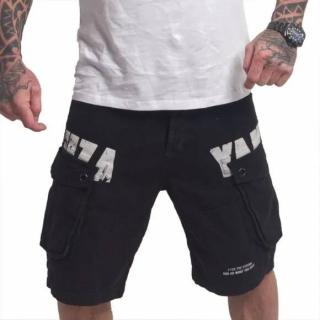 Yakuza Cargo šortky BUMP CSB 23001 Black