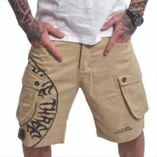 Yakuza Cargo šortky TWEAK CSB 23002 Warm Sand