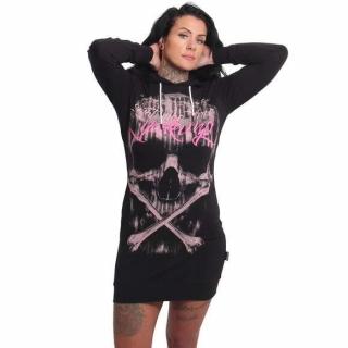Yakuza dámské mikinové šaty WEIRD GKB 24117 Black