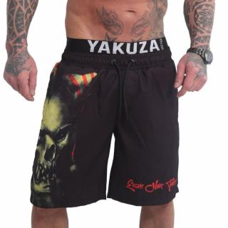 Yakuza koupací šortky DEAD CLOWN BSB 22045 Black - L