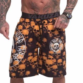 Yakuza koupací šortky SKULL BSB 23062 Bunt