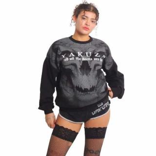 Yakuza mikina DEVILS GPB 25104 Black