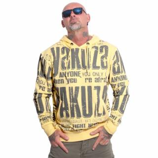 Yakuza pánská mikina ANYONE HOB 23006 Pale Banana