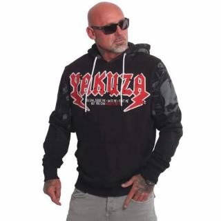 Yakuza pánská mikina JUDGE ME HOB 25002 Black