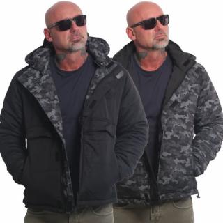 Yakuza pánská zimní oboustranná bunda SILENCE REV WJB 22048 Black