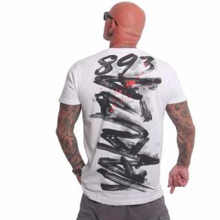 Yakuza pánské tričko BRUSHED TSB 24049 White