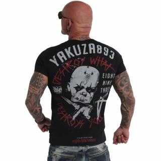 Yakuza pánské tričko DWDY TSB 19040 Black - 4XL