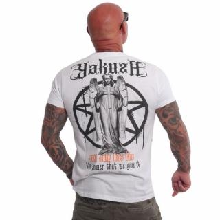 Yakuza pánské tričko EVIL ONLY TSB 23041 White