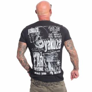 Yakuza pánské tričko FEAR TSB 23036 Black