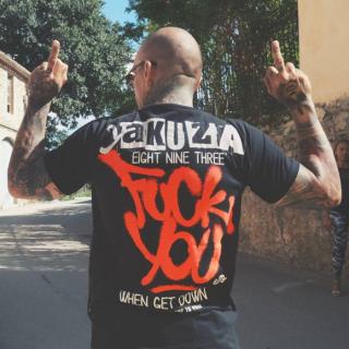Yakuza pánské tričko FU TSB 23035 Black