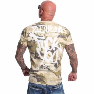 Yakuza pánské tričko FU TSB 23035 Camouflage